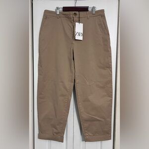 Zara Woman’s Tan Chinos